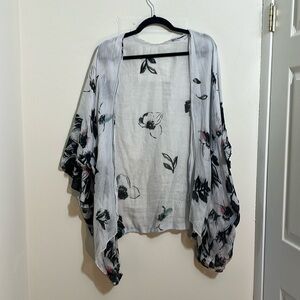 Lightweight Floral Shawl